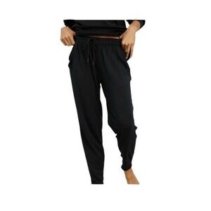 Jambys Long Jambys Breathable No-Sweat Sweatpants Black Modal Sleep Pants Pajama